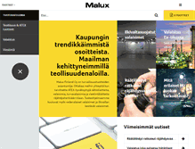 Tablet Screenshot of malux.fi